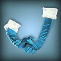 Перчатки Перчатки Снегурочки
