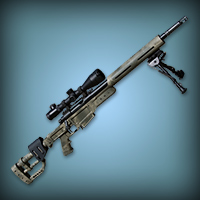 Снайперская винтовка Gold Bullet - I