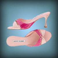 Обувь Розовые тапки